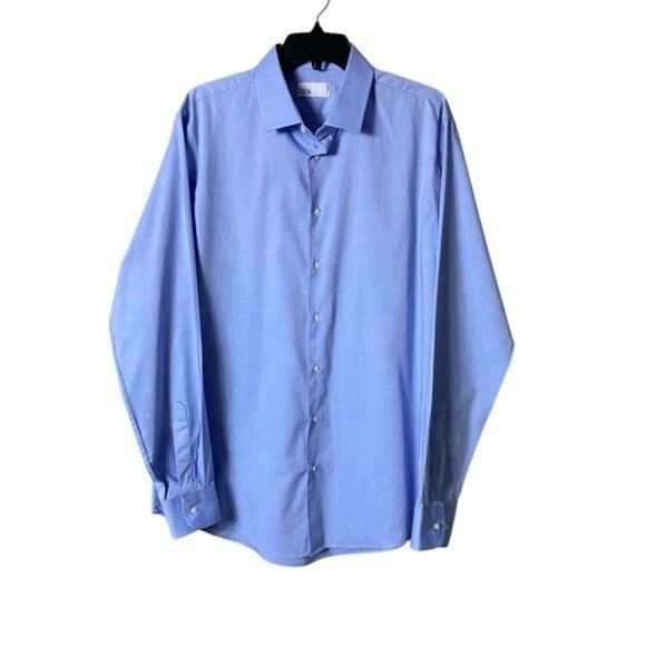 The Nordstrom Rack Mens Trim Fit Button Down Size 16.5 Non Iron Old Money - Picture 1 of 9